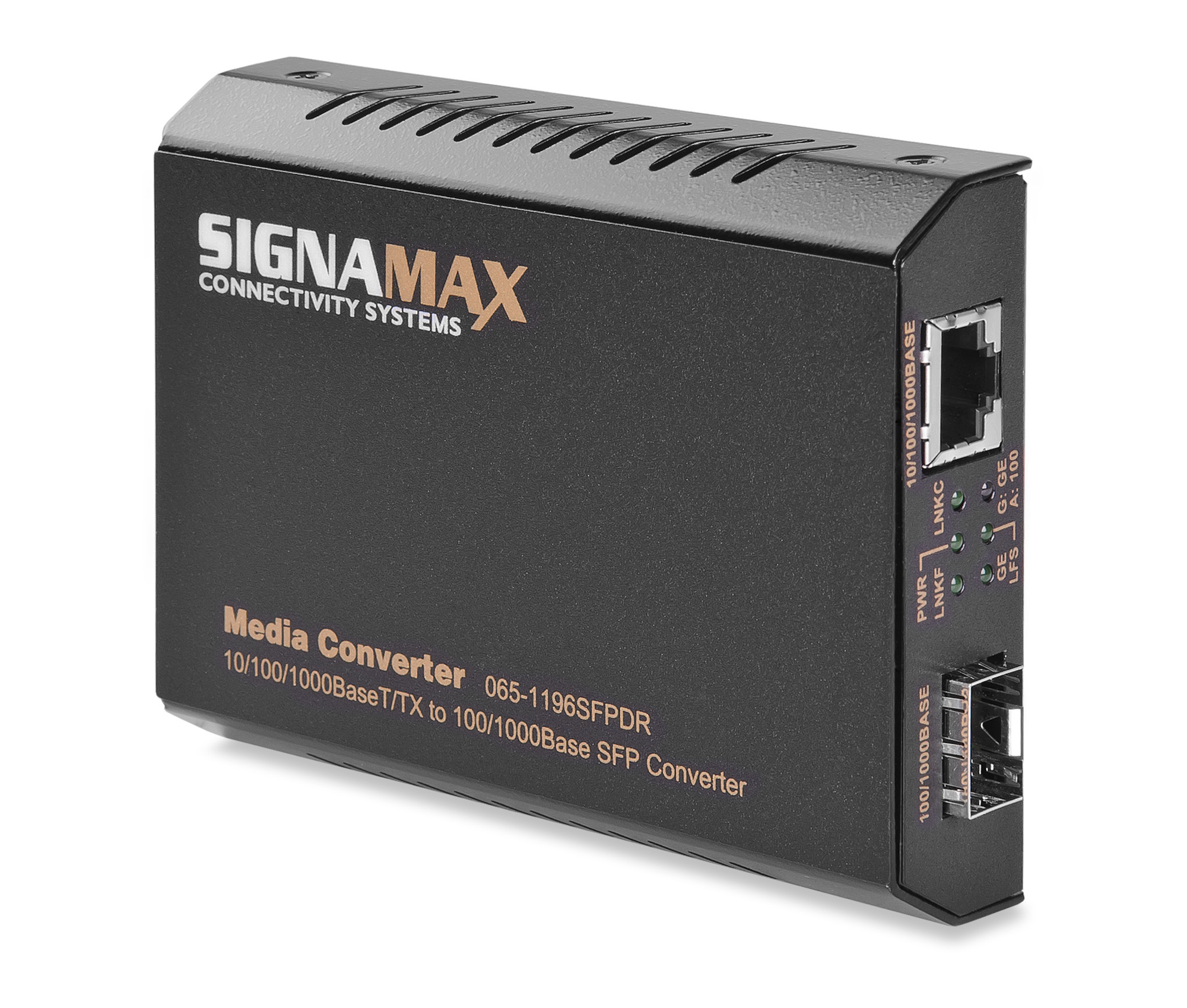 10/100/1000TX to 100/1000X SFP Media Converter