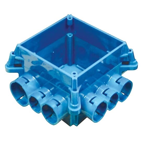 A863-4SQ Carlon Non-Metallic Square Mud Box With 4 in Square Ring, Polycarbonate