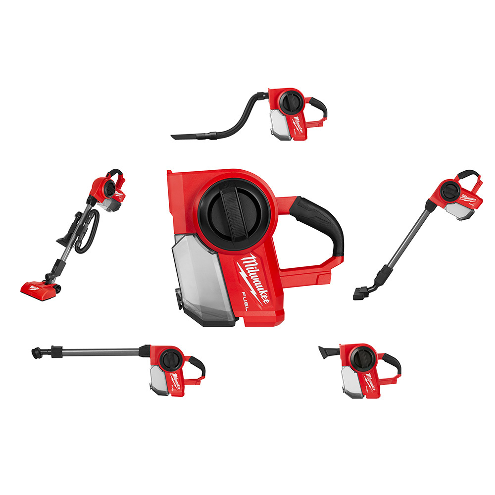 0940-20 M18 FUEL Cordless Handheld Compact Vacuum, 18 A, 0.25 gal Tank, 18 V, ABS/Polycarbonate Housing