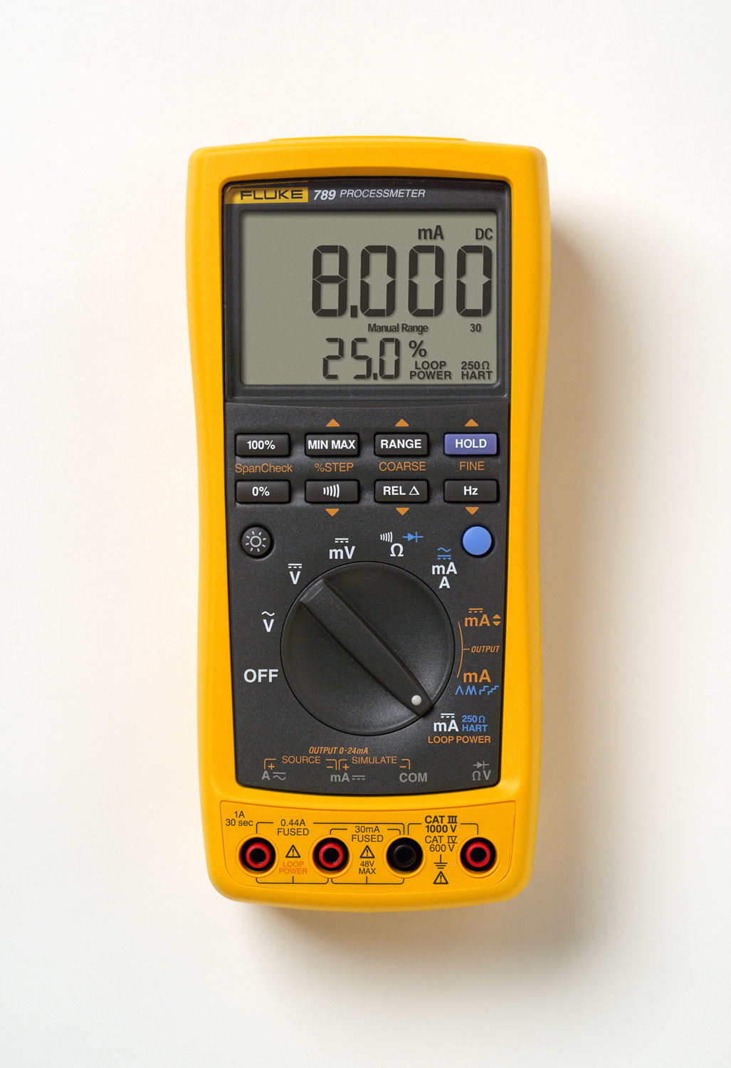 FLUKE-789 ProcessMeter Digital Multimeter and mA Loop Calibrator