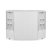 EML410UNVWH Adjustable Compact Emergency Light, LED Lamp, 120 to 277 V AC, ABS