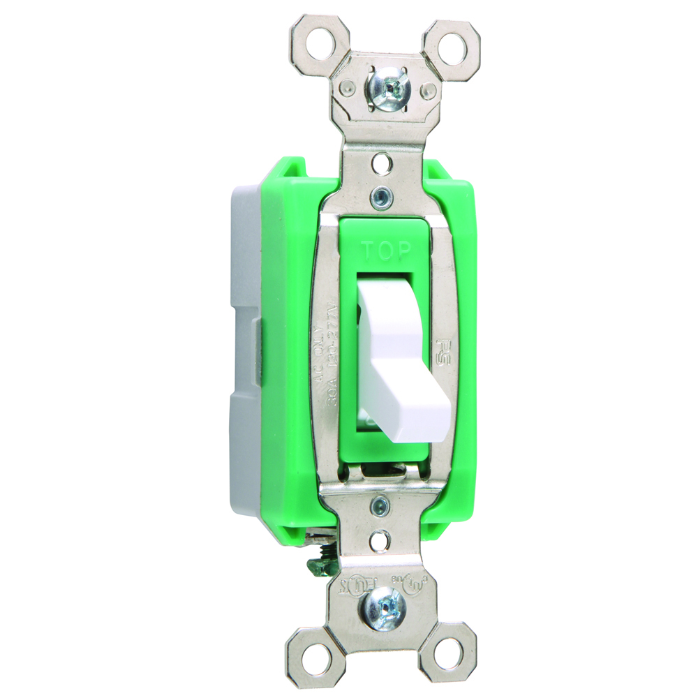 PS30AC1W Industrial Extra Heavy Duty Switch, White