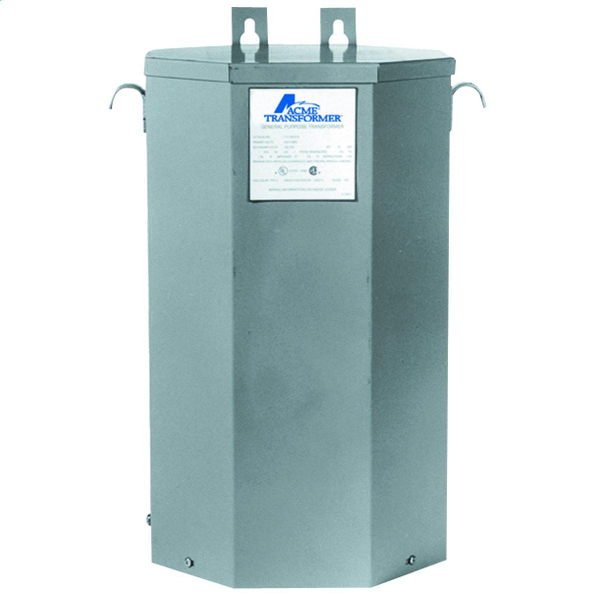 T213078 Encapsulated Isolation Buck Boost Transformer, 120/240 V AC Primary, 16/32 VDC Secondary, 7.5 kVA Power Rating, 60 Hz, 1 Phase