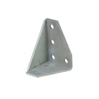 Right (90 Degree Angle Fitting) Corner Fitting, Height 4-1/2 Inches x Width 5-3/8 Inches x Length 3-1/2 Inches, Steel