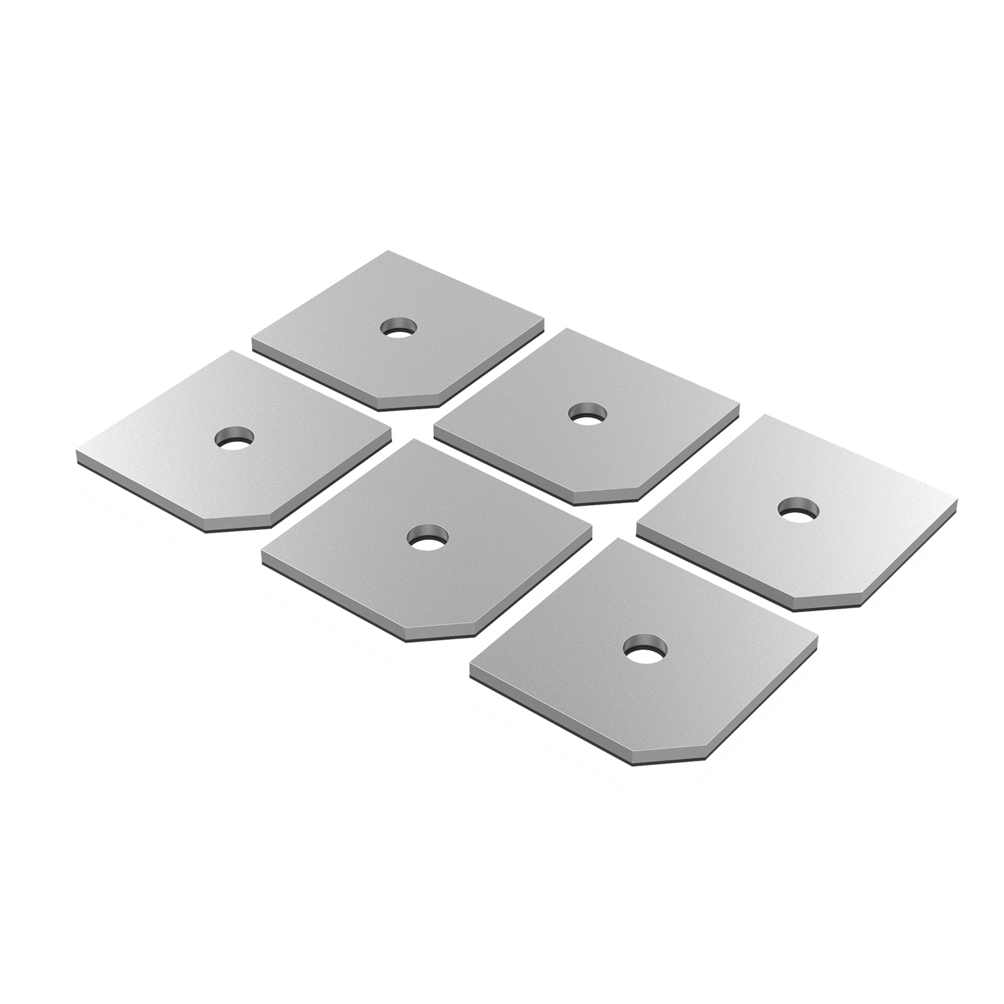 ASMP58SS DCY Seismic Mounting Plate Kit, Stainless Steel