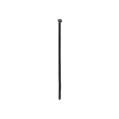 TY52315MX Ty-Rap 2-Piece High Performance Standard Cable Tie, 6.7 in L x 0.09 in W x 0.04 in THK, Nylon/Polyamide 6.6, Black