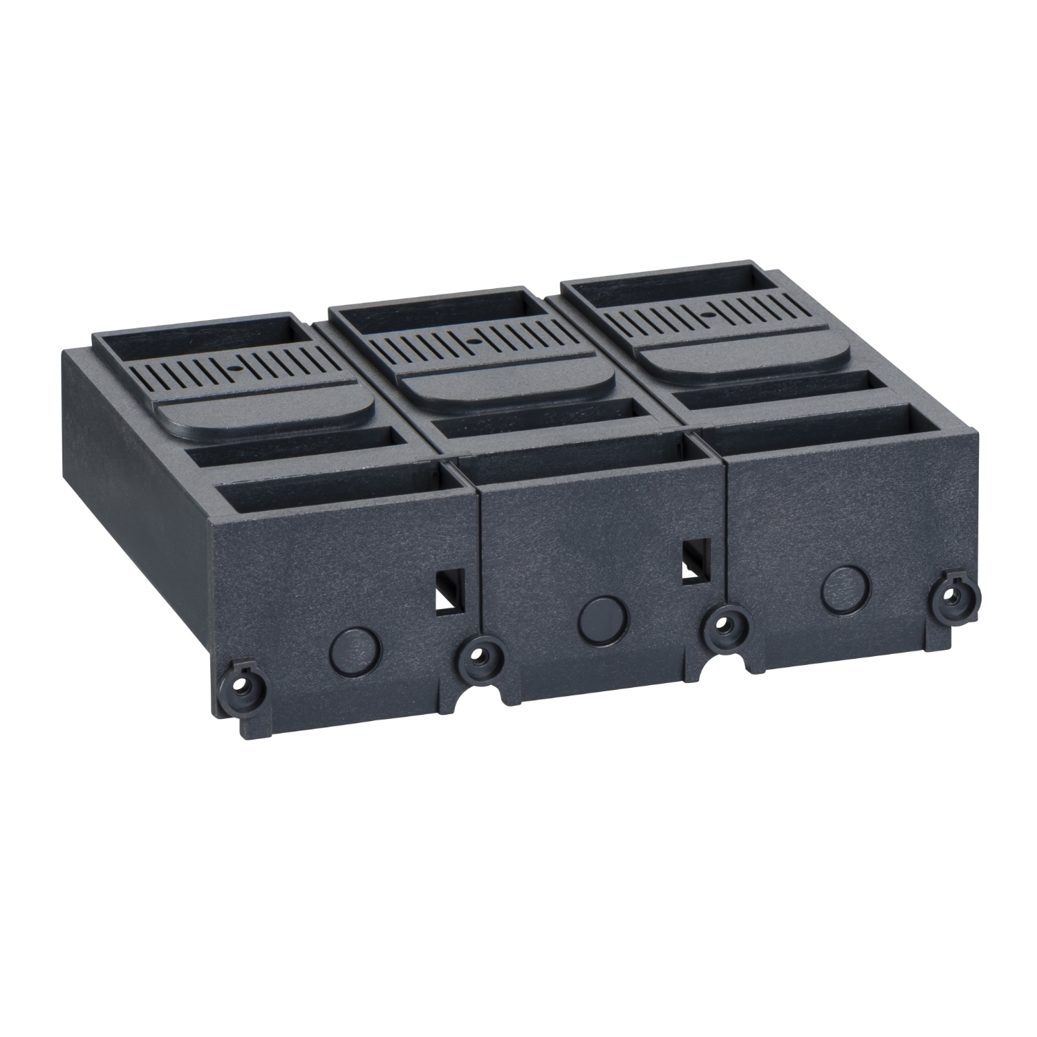 LV432591 Short Terminal Shield, For Use With Compact NSX, EasyPact CVS, PowerPact Multi-Standard Circuit Breaker, 3 Poles
