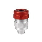 Aluminum liquidtight fitting for tray cable. Hub size N.P.T. 1-1/2 inch Range over jacket is 0.78 to 1.2 inch.