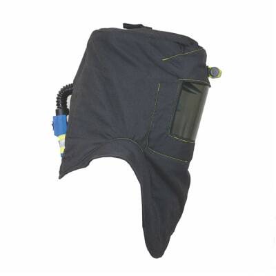 HOODVENT-LT Series Ppe Arc Flash Hood Ventilation System, 9 in L x 6 in W x 12 in H