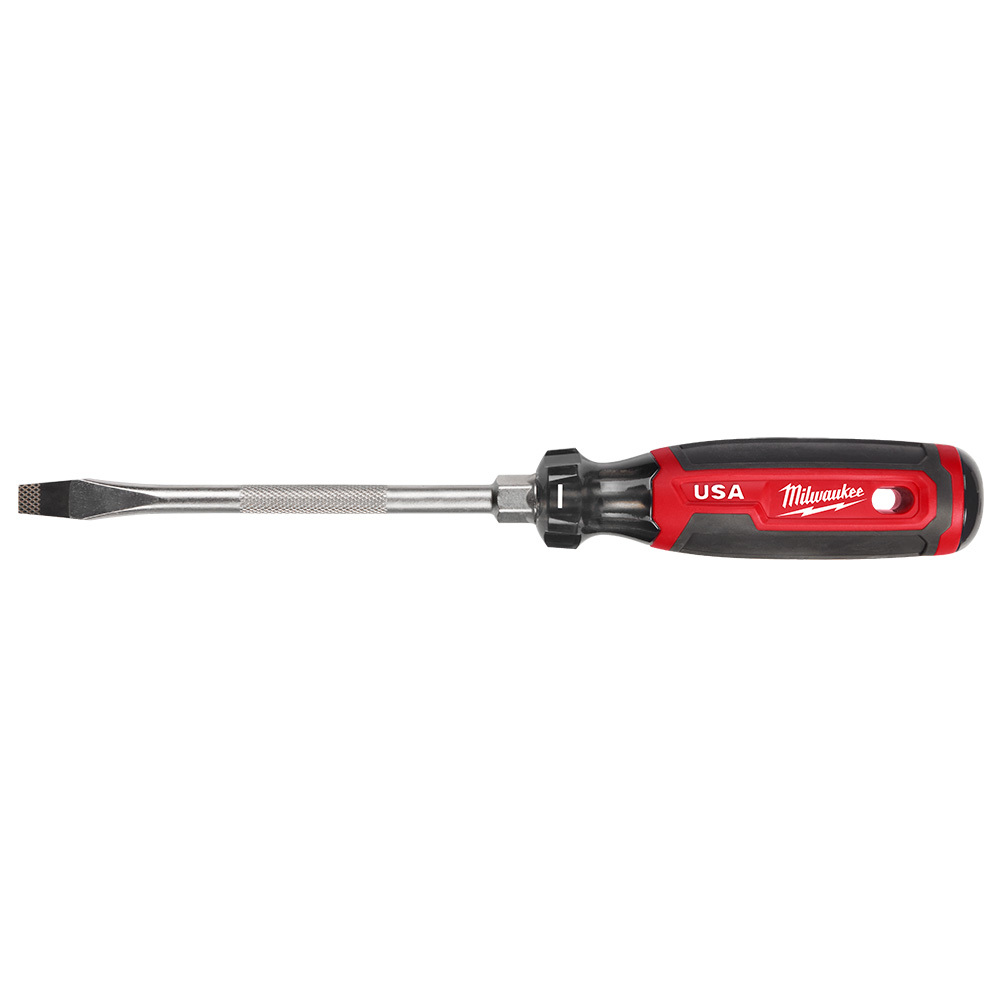 MT207 Standard Screwdriver, 5/16 in Point Slotted Point, 11 in OAL, Acetate Handle, Chrome