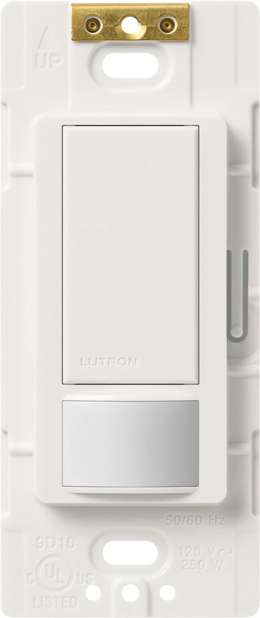 MS-VPS2-WH Maestro Motion Sensor Switch, Vacancy, 2 Amp Lighting, 120V, 1 Pole, Ground or Neutral Required, White