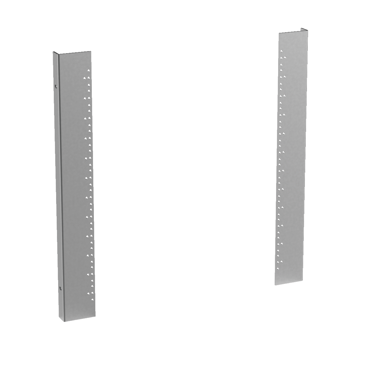 ARAK24 A80 L Style Rack Mount Angle Kit, For Use With 24 x 24 in 1-Door Wall Mount Type 4/12 Enclosure and 19 in Rack, Steel