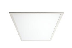 PANELF1A/040UNVD835/24G/WH/61594 Dimmable Flat Panel Fixture, 40 W Fixture, 120 to 277 VAC, Aluminum Housing