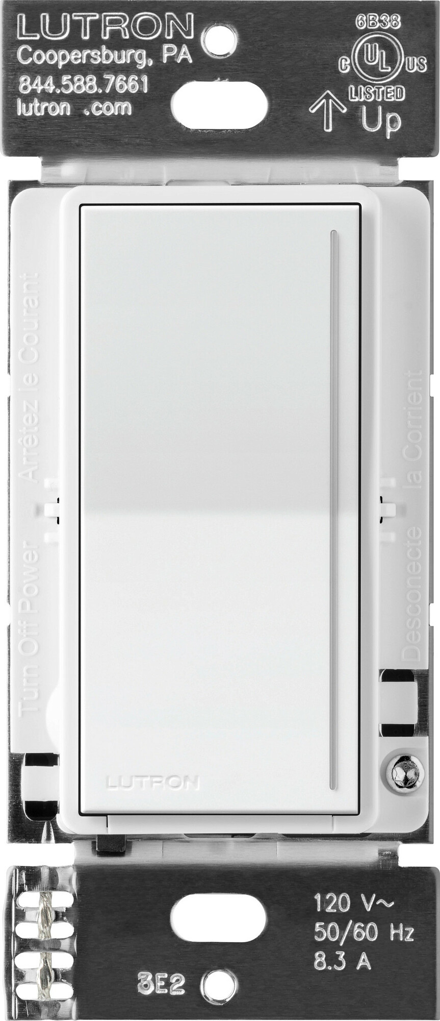 ST-RD-WH Sunnata Companion Dimmer Switch for Sunnata PRO LED+ Touch Dimmer, Multi-Location Dimming, White