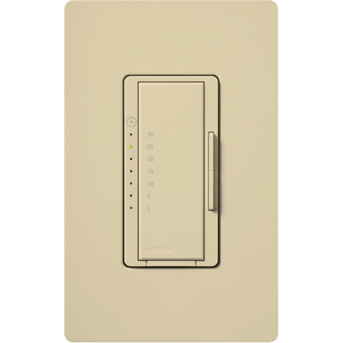 MA-T530G-IV Maestro Designer Countdown Eco-Timer Control Switch, 1 to 30 min Setting, 120 VAC, 1NO 1 Form A Contact, 1 Poles