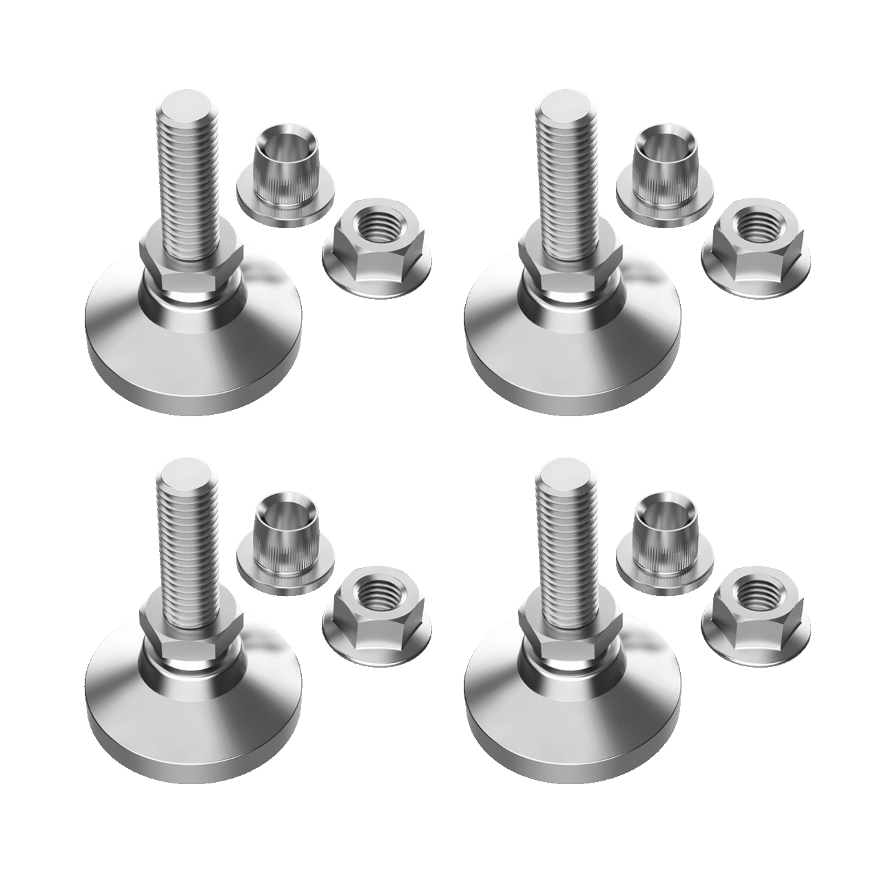 P2ALK P40 Leveler Kit, For Use With PROLINE G2 Series Modular Enclosure, Bottom Mounted Gland Plate, Solid Base