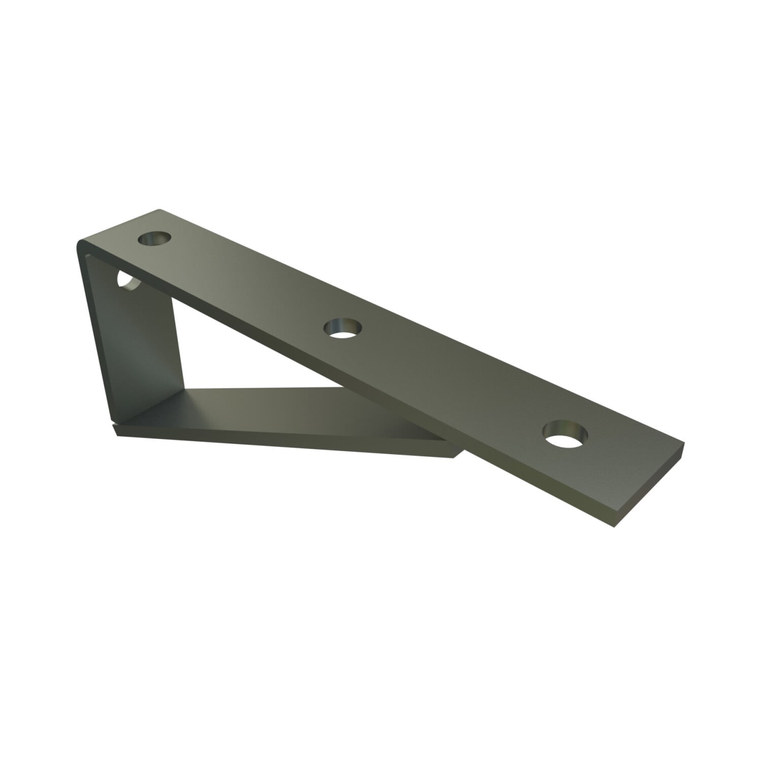 P1771-EG P1771 Channel Bracket, 10-1/2 in L x 1-5/8 in W x 1/4 in THK, HRPO Steel