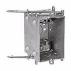 Eaton Crouse-Hinds series Switch Box, (1) 1/2", AC/MC clamps, 2-1/2", Steel, Angle, Non-gangable, 12.5 cubic inch capacity