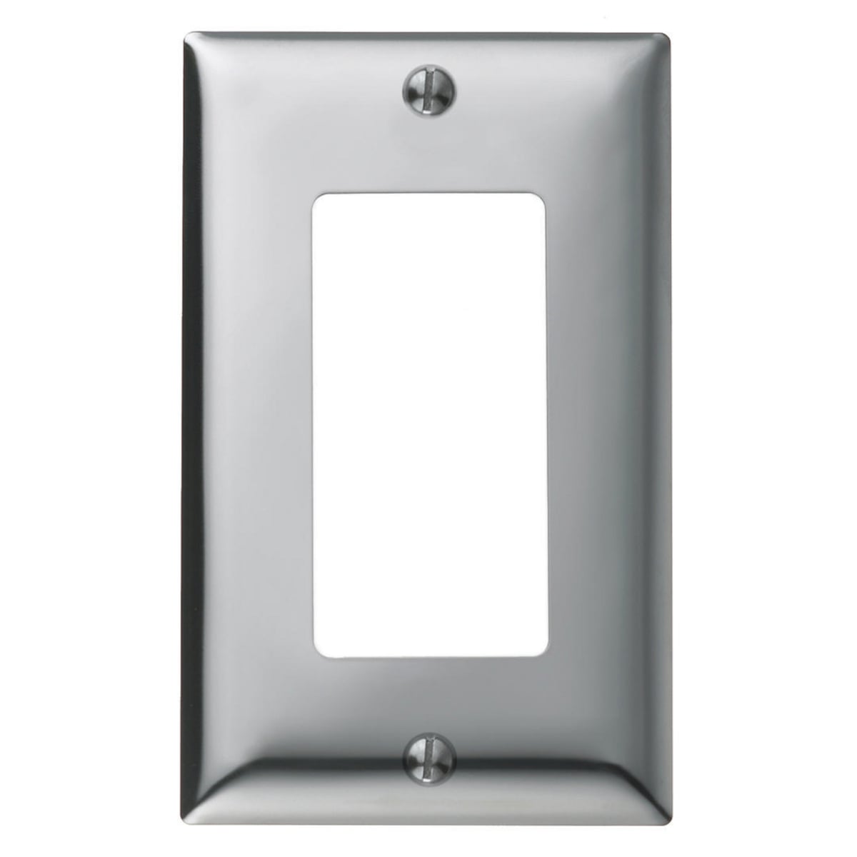 SCH26 Standard Decorative Wall Plate, 1 Gangs, Steel