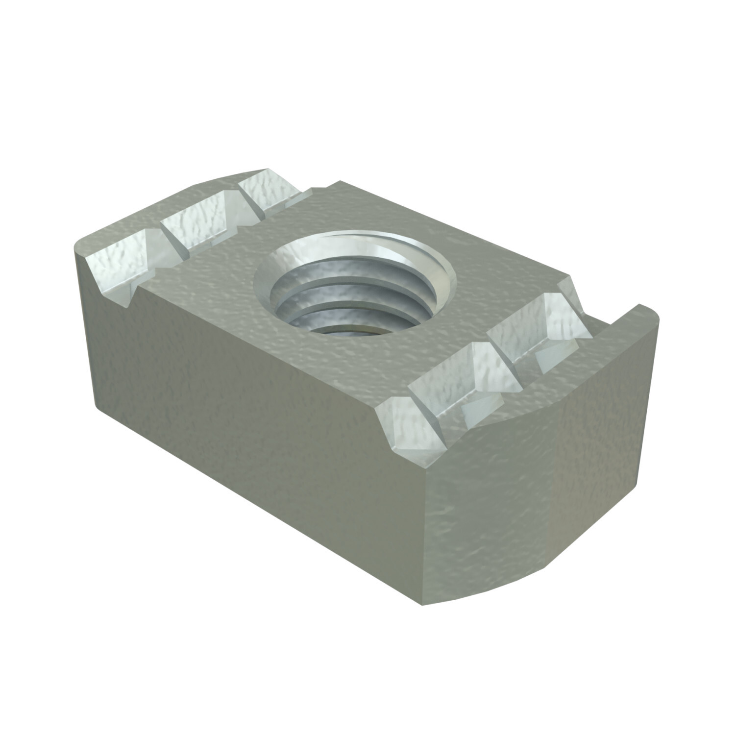 P3006-1420HG Channel Nut Without Spring, For Use With All Channels, 1/4-20 Thread, Mild Steel