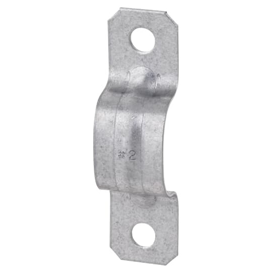 U716-1/2 Superstrut U716 2-Hole Cushioned Pipe Clamp, 1/4 in Nominal, 1/2 in OD, Steel