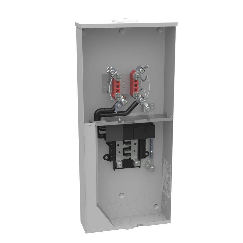 U5168-XL-200-KK-AMS 4 Term, Ringless, Small Closing Plate, Horn Bypass, 1-200 Amp, Main Breaker, 8 Branch Circuit, Ameren