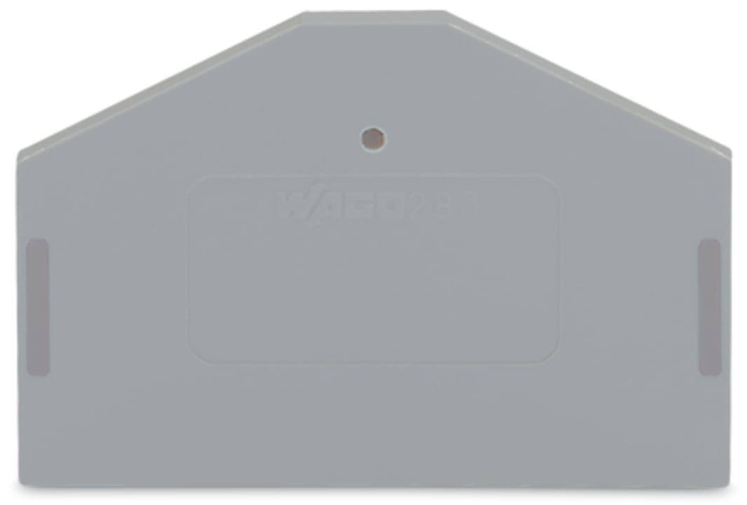 280-312 End Intermediate plate, Gray