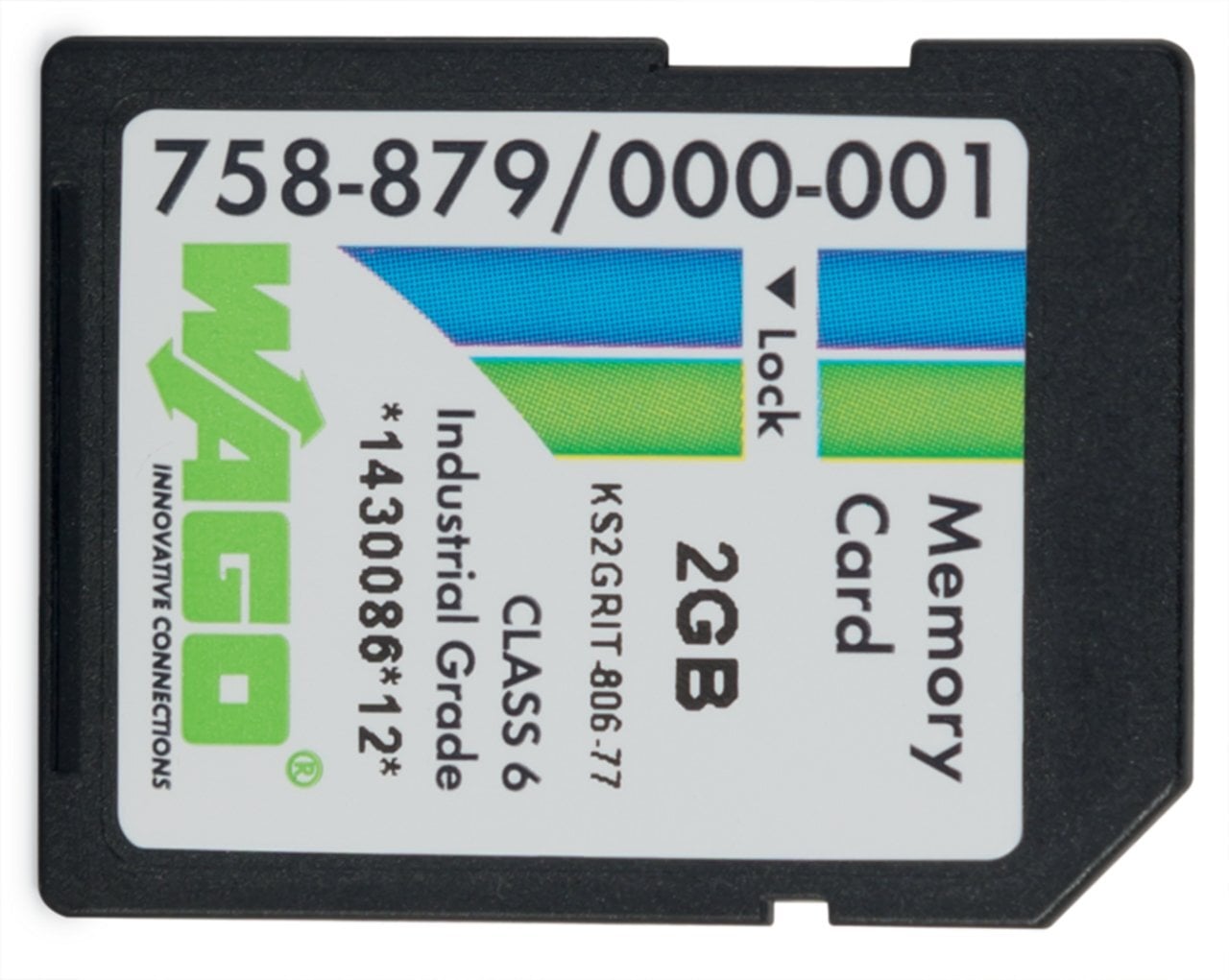 Memory Card SD; SLC-NAND; 2 GByte; Temperature from -40 to 90 C