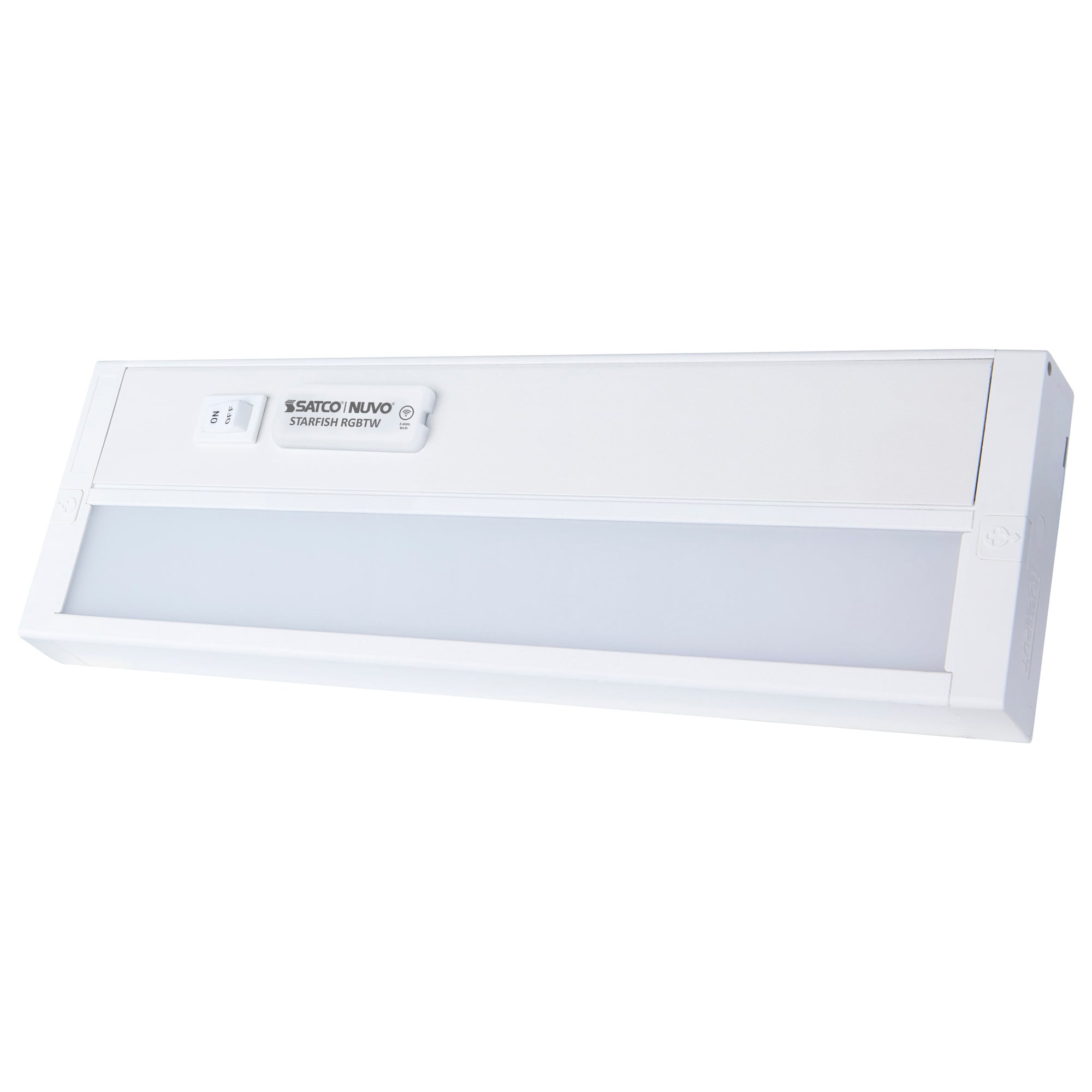 63-551 Nuvo Utility Cabinet Light, 6.5 W Fixture, 120 V AC, White Housing