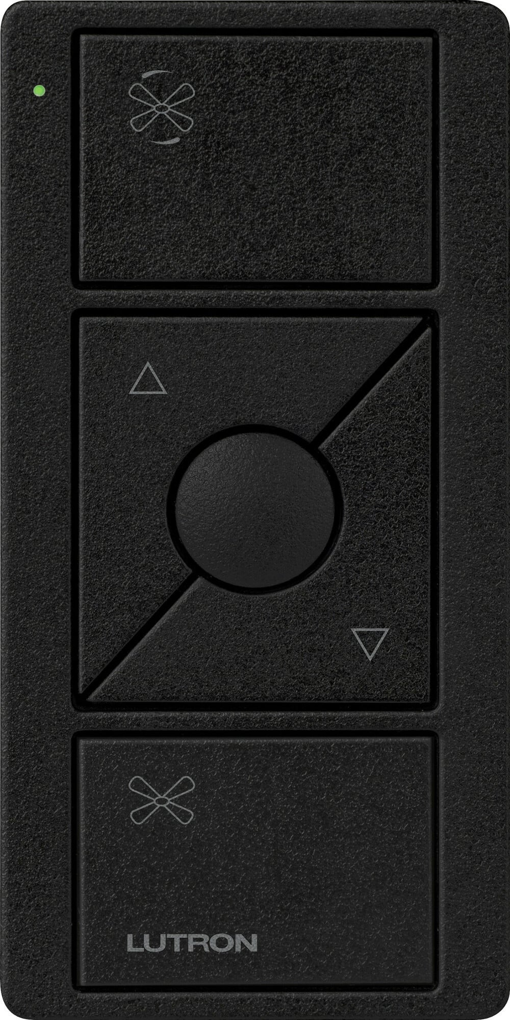 PJ2-3BRL-TMN-F01 Pico Smart Remote for Fan Control, 3-Button Raise/Lower with Preset Button, Midnight