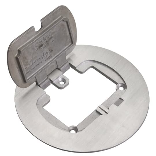 E97SS Carlon 1-Door Floor Box Cover, Stainless Steel