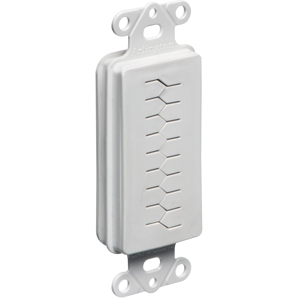 CED130 Cable Entry Device With Slotted Cover, For Use With Cable Management System, Plastic