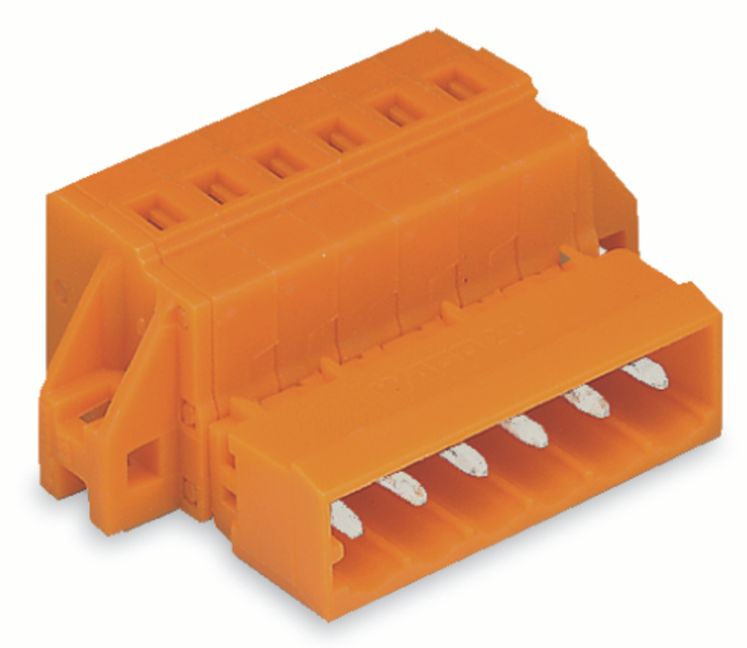231-632/019-000 Operating Tool 1-Conductor Male Connector, 630 V, 12 A, 28 to 12 AWG Wire, 2 Poles, Panel Mount