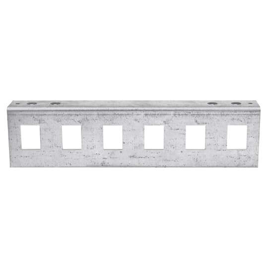 667-6RJ Steel City Recessed Service Device Plate, For Use With 667 SC Floor Box, Steel