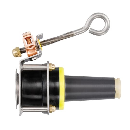 164SOP Elastimold Insulated Loadbreak Parking Bushing With Stainless Steel Bracket, 15 kV, 200 A, -40 to 65 deg C