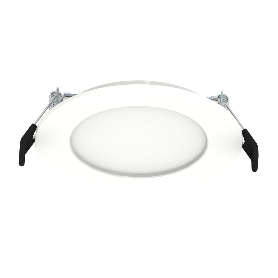 WFRL4R10.59FA120WS WFR Dimmable Recessed Downlight, LED Lamp, 10 W Fixture, 120 V
