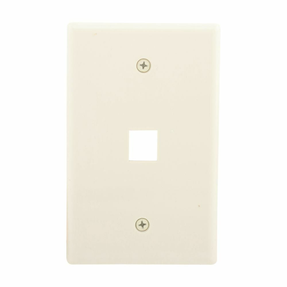 Eaton Modular wallplate, 1 Port Modular, MidSize, LA