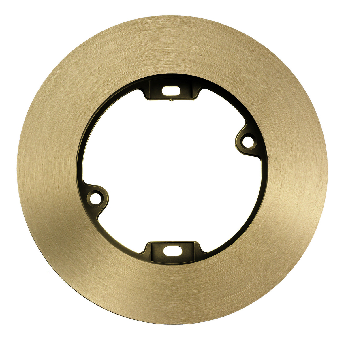 PFBFBRA Round Standard Sized Carpet Flange, 6-1/4 in Dia, Thermoplastic