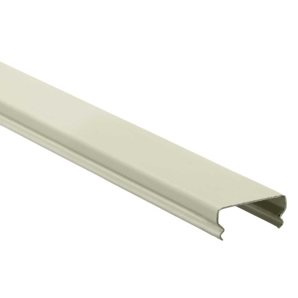 HBL2400CIV Removable Standard Raceway Cover, 5 ft L x 1.91 in W x 0.88 in H, Rolled Steel, Ivory