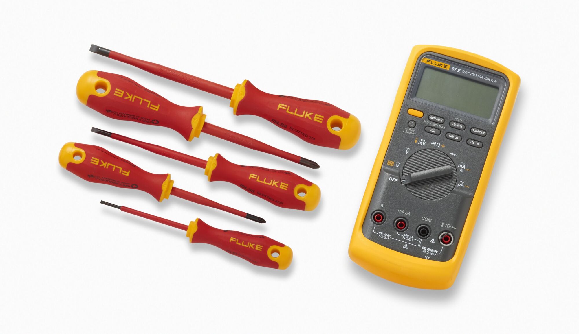 FLUKE-87V/IMSK True-RMS Industrial Digital Multimeter Service Combo Kit