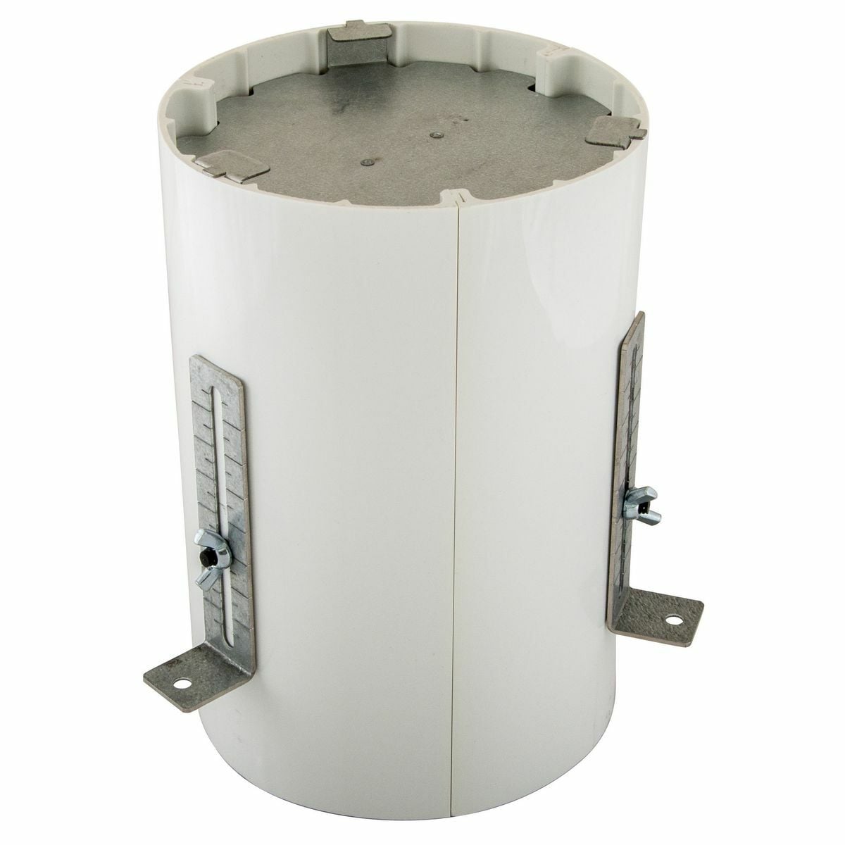 S1R6PPT Standard Pre-Pour Tube, 6 in Dia, 9.04 in D, PVC/Steel