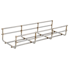 Wire Basket Tray, Overhead Tray, 4" x 24" x 118", 304 Stainless
