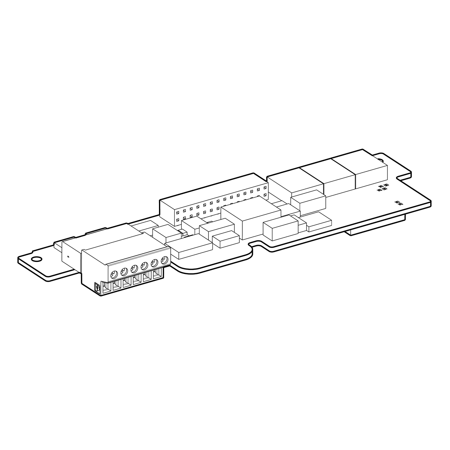 VW3A3404 Encoder Interface Card, For Use With Altivar 61, Altivar Process Modular, Altivar 71Q, Altivar 61Q, Altivar 71, Altivar Lift Variable Speed Drive and Soft Starter