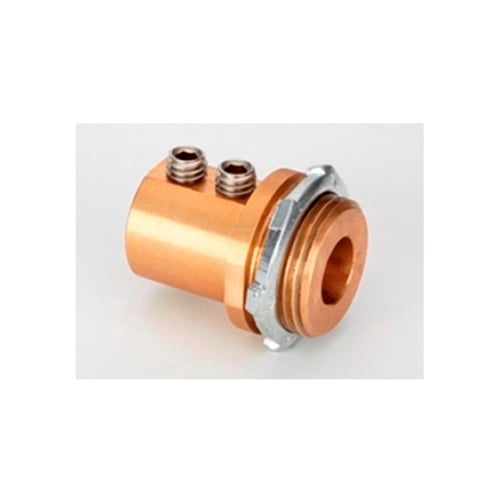 MCC-100 Bridgeport Mighty-Bond Enclosure Grounding Coupling, 1 in, For Use With Rigid Metal/PVC Conduit, Brass