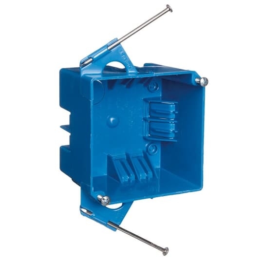 B432A-UPC Carlon Square Outlet Box, 1 Gangs, 32 cu-in Capacity