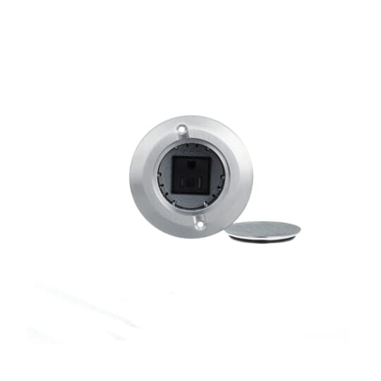 E971FADIB-2 Carlon Drop-In Floor Box, Aluminum, 11.8 cu-in Capacity, 1 Gangs, 7.02 in H