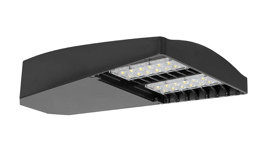 LOT4T65N/D10 LotBlaster Type IV Area Lighting With 0 to 10 VDC Dimmable Driver, 65 W Fixture, 120/208/240/277 V AC, Bronze Housing