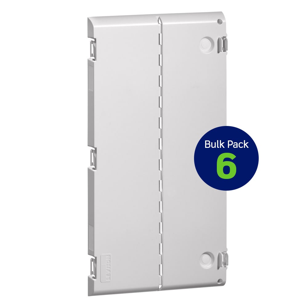 49605-28B Vented Hinged Door, For Use With 28 in Wireless Structured Media Centers, Plastic, 29.9 in H x 15.96 in W x 1.75 in D