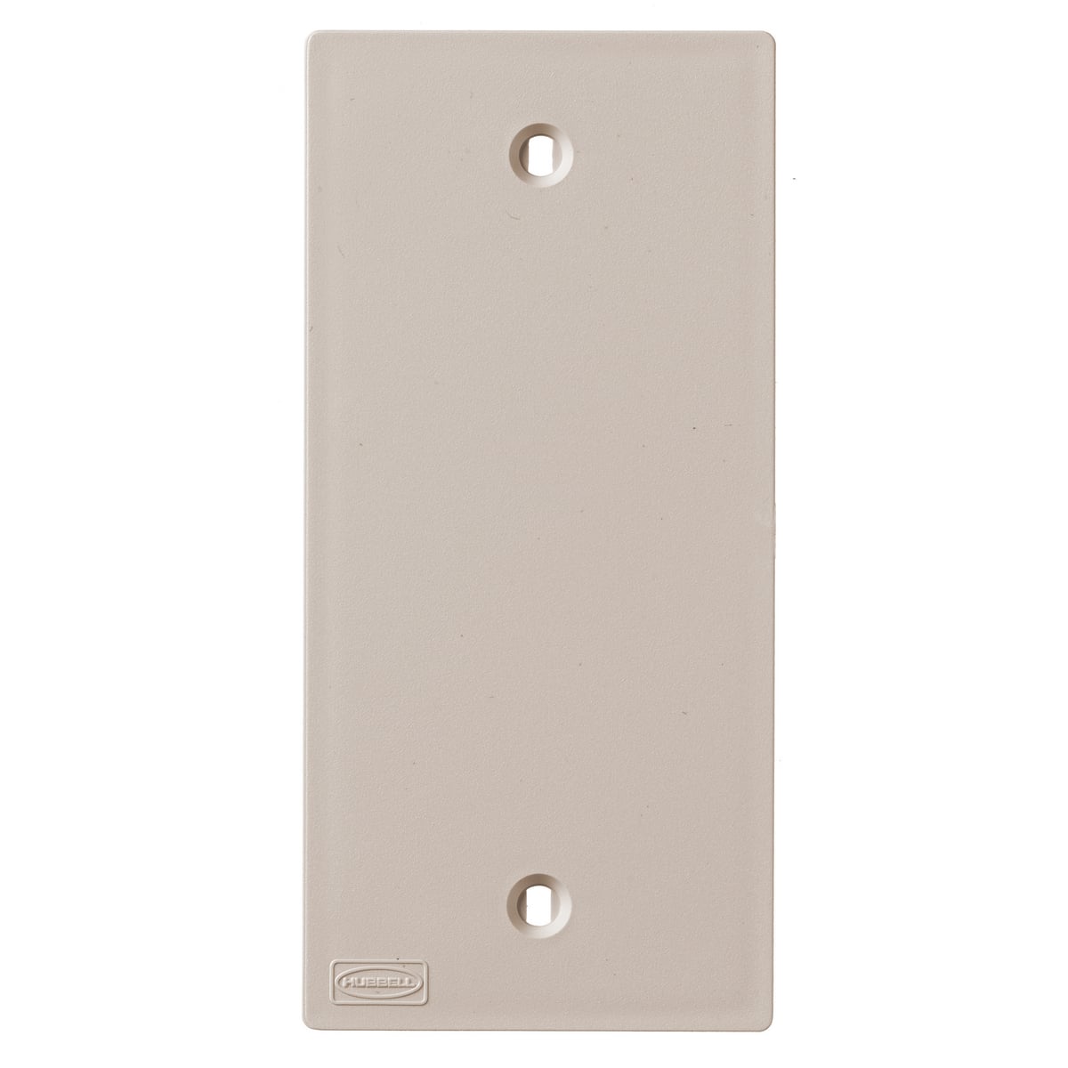 KP14AL KP Series 1-Gang Blank Non-Metallic Standard Faceplate, For Use With PlugTrak PT1/PP1/PL1/PW1/PW2/PB2/PB3/PS3 Raceways, Plastic, Almond