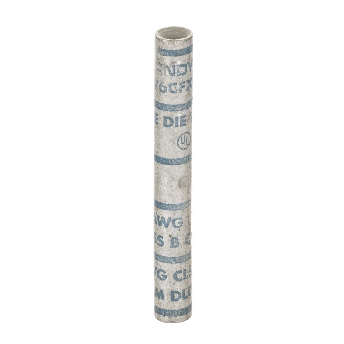 YSV6CFX Compression Splice, 6 AWG Conductor Code/Flex Conductor, Die Code: 7, 2.53 in L, Copper